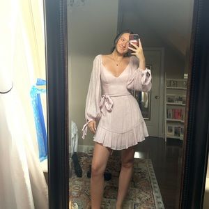 Hello molly long sleeve mini dress.